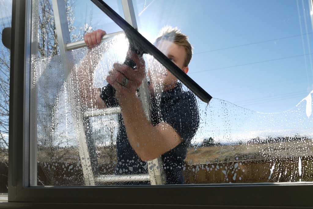 Как помыть окна